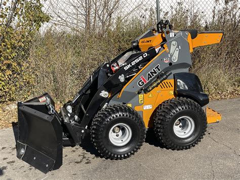 mini demolition skid steer|mini stand on skid steer.